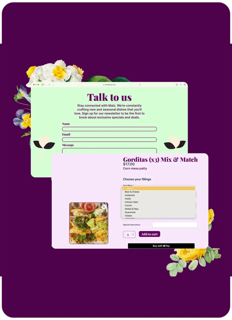 maiz website