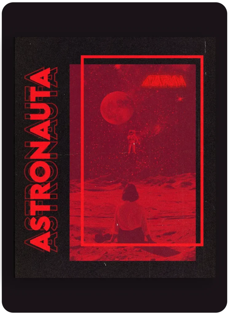 Azafran's Astronauta poster