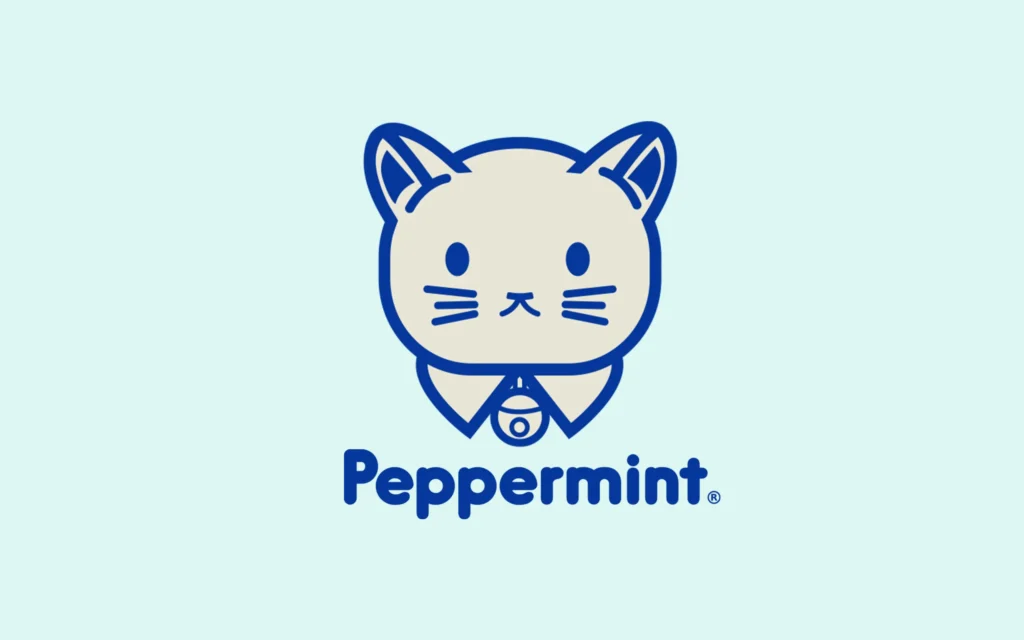 Peppermint logo a brand design project